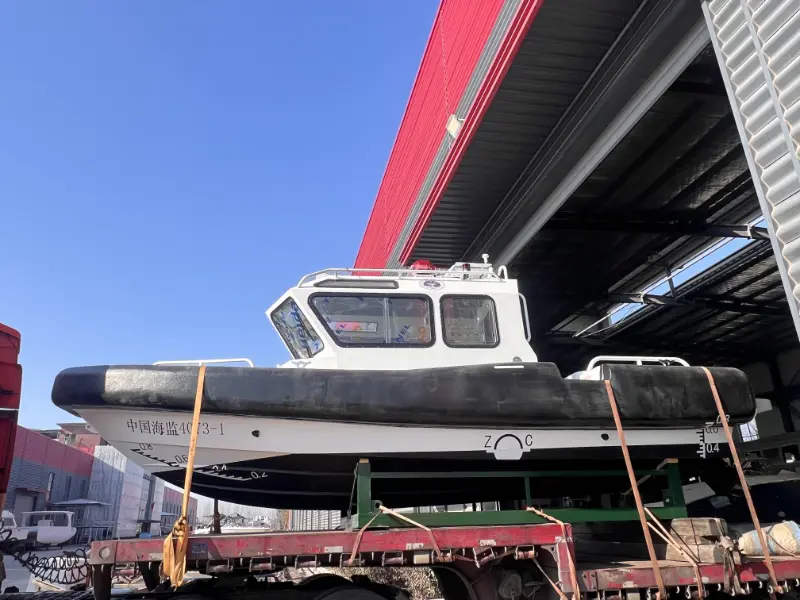 Kapal layar Lawada® sukses ngirim kapal patroli hukum aluminium hukum 7.8m