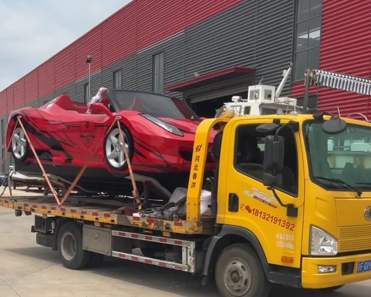 LAWADA® Custom Fiberglass Water Sports Car Rampung lan Dikirim