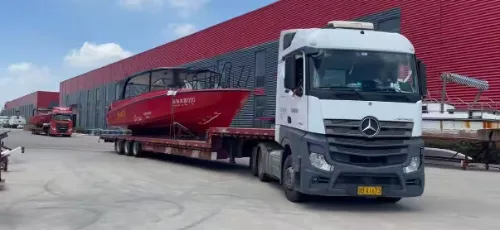 LAWADA® Ngrampungake Navigasi Uji Coba lan Kiriman Loro Kapal Penumpang Aluminium 1280 sing Disesuaikan